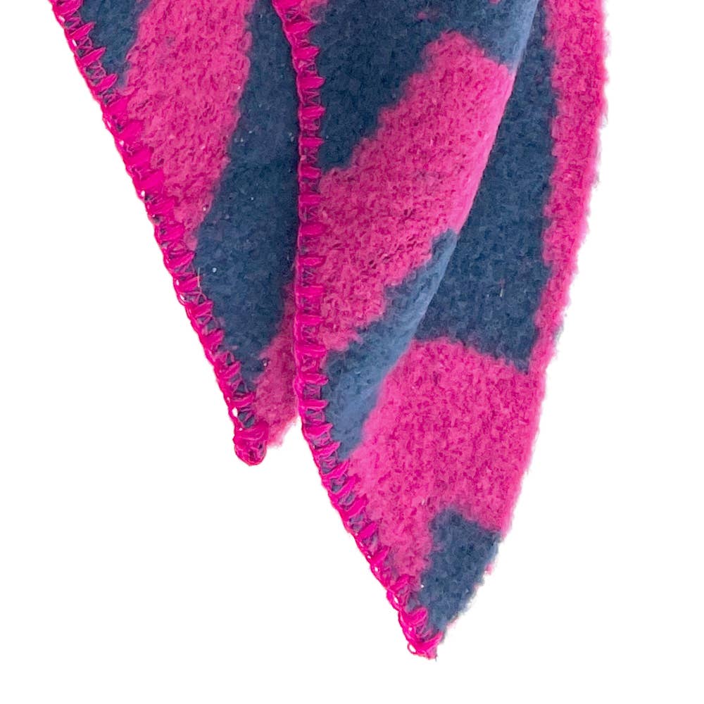 Schal Fem Zigzag Cyclam