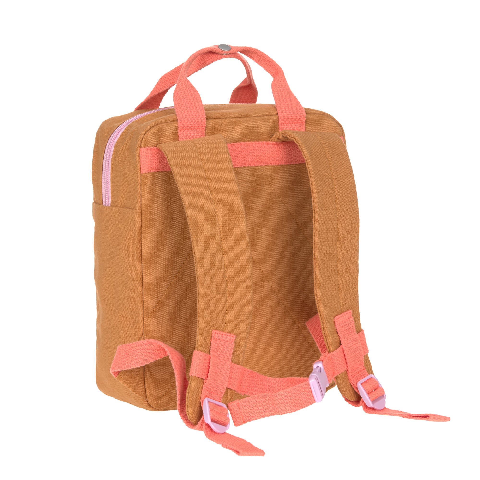 Lässig "Kindergartenrucksack Square - Little One & Me - Small" Karamell