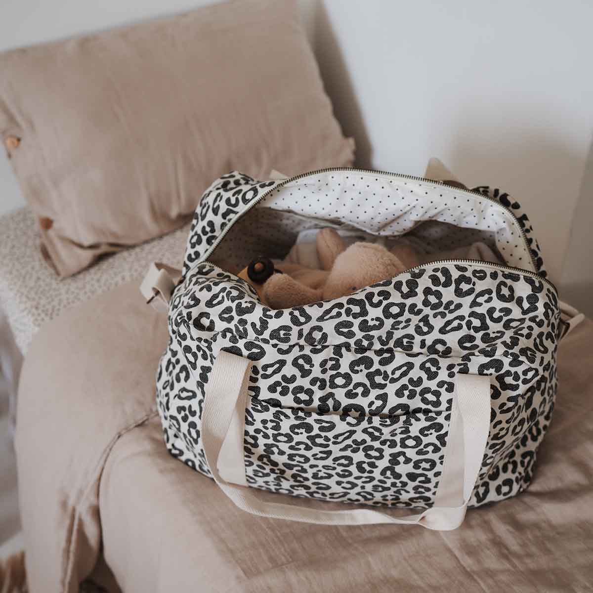 WICKELTASCHE - RAPHAEL GRAOU GREIGE WOCHENENDTASCHE: Natürlich / Graou / L22*W42*H28