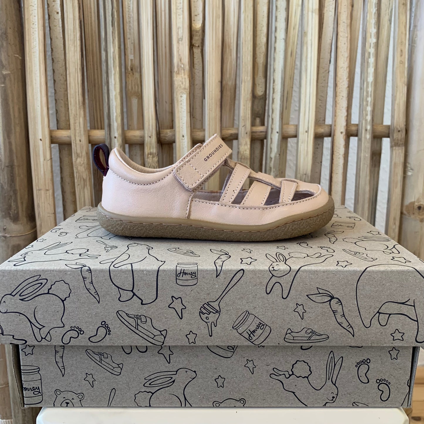 Groundies " Noto" Rose / Dark Plum