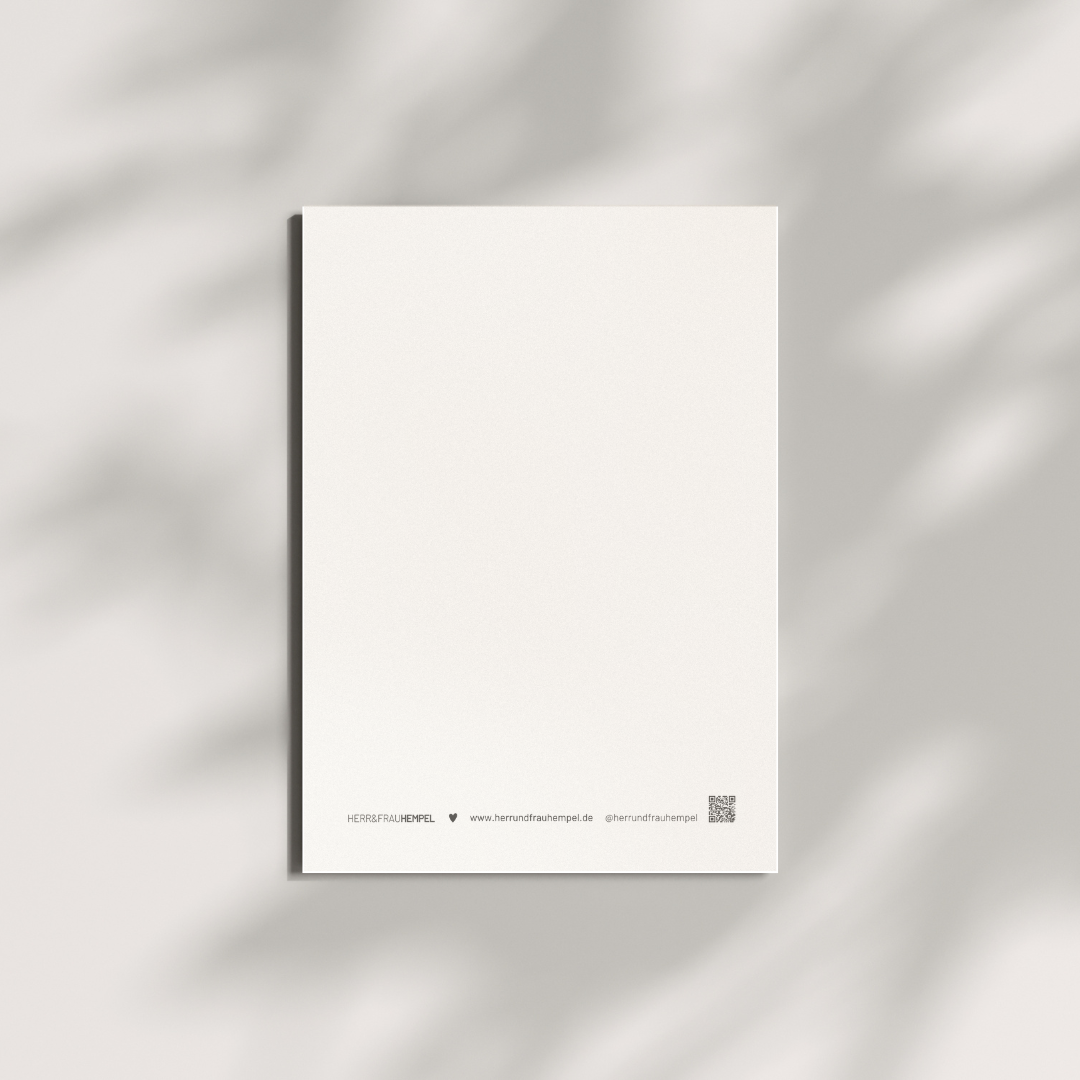 Postkarte - Tannenbaum