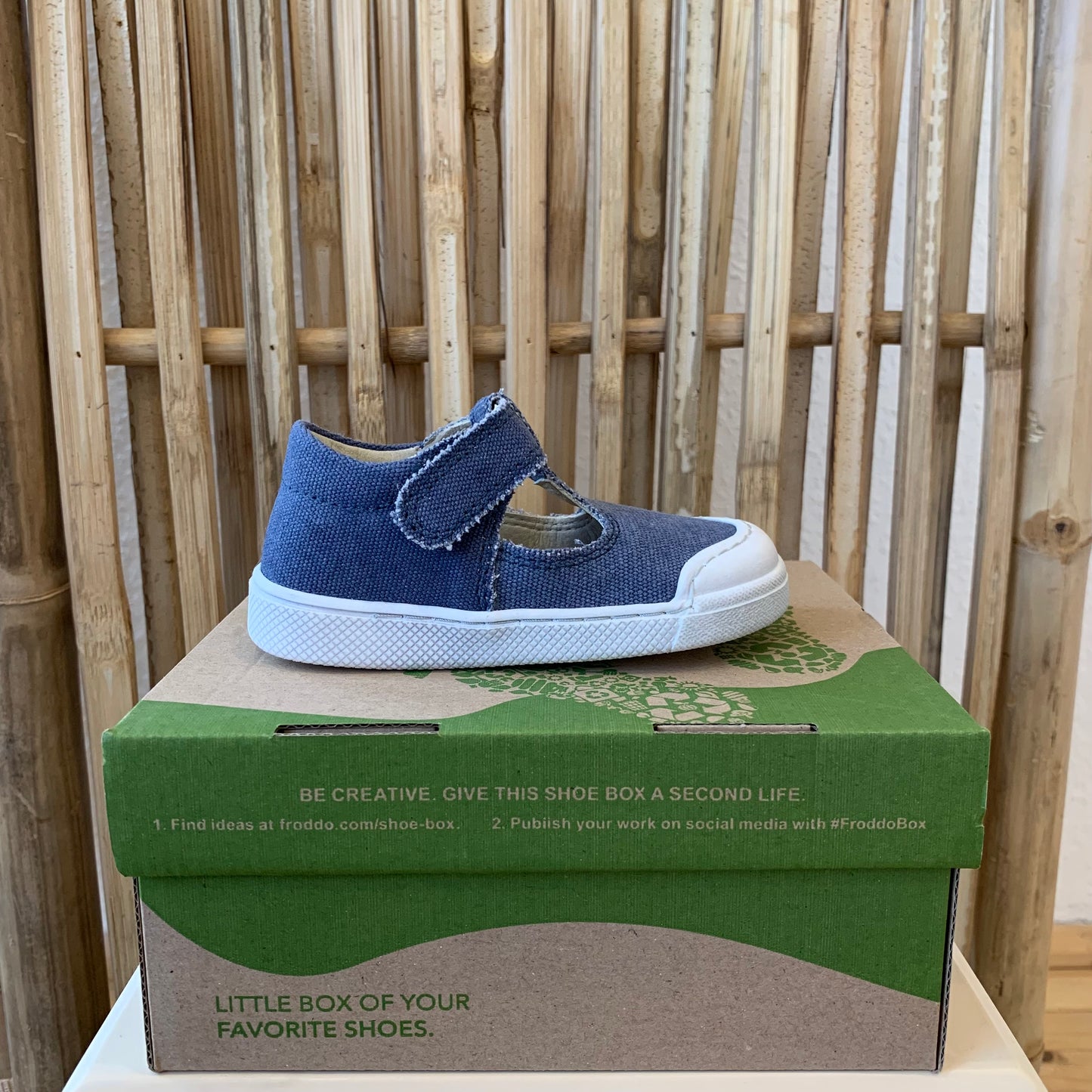 Froddo Canvas "ROSARIO VEGAN T-BAR" Blau