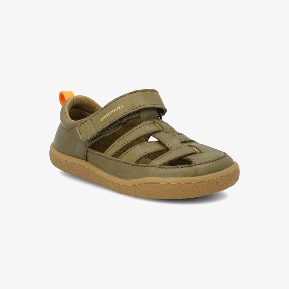 Groundies " Noto" Khaki / Orange