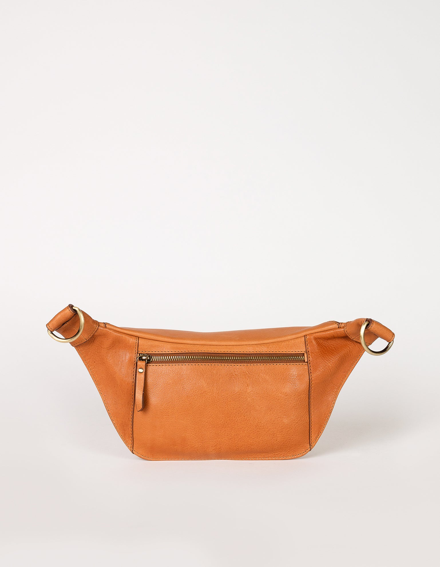 O MY BAG Drew Bum Bag - Wild Oak Soft Grain Leather