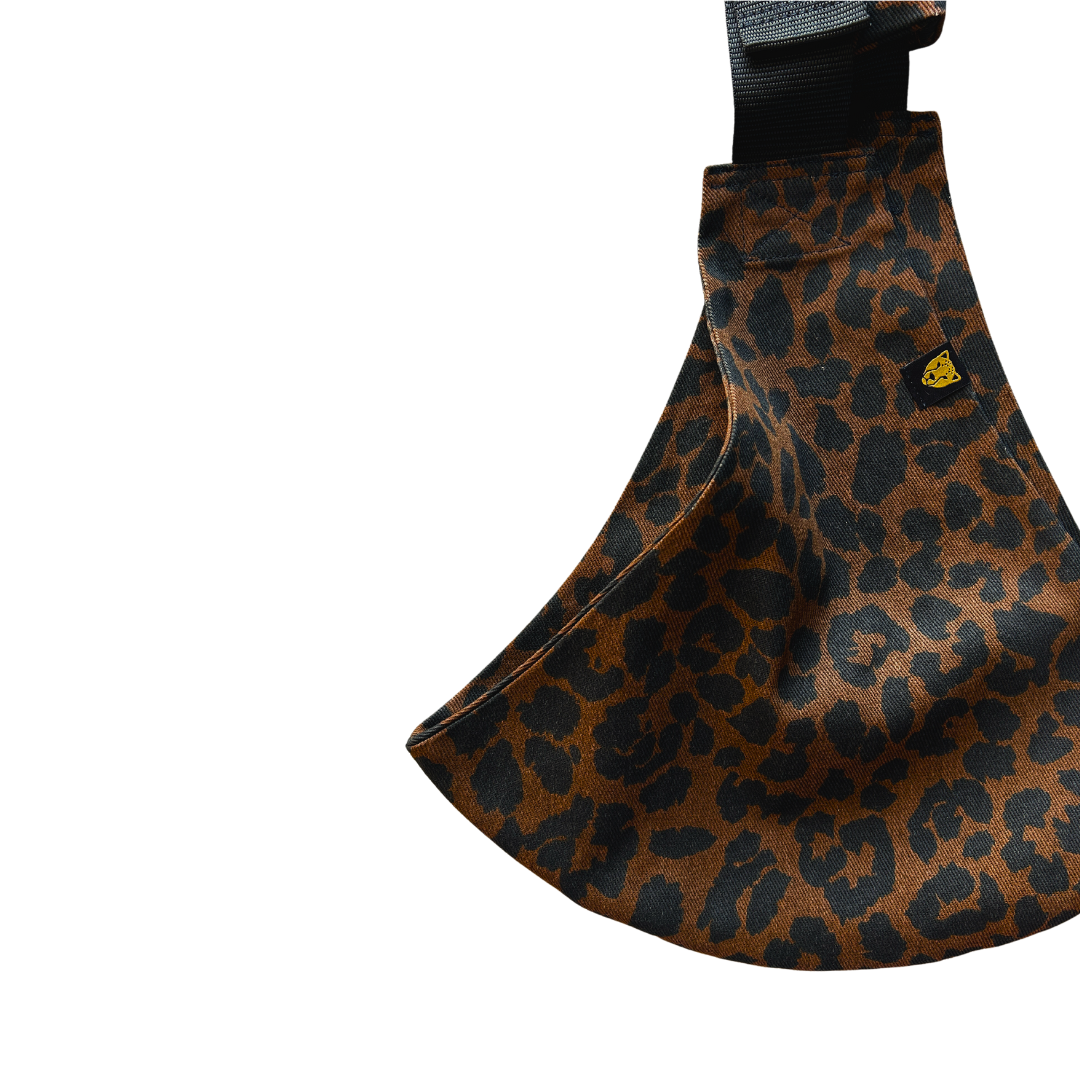 Wildride "Toddler Carrier" Leopard Print Brown