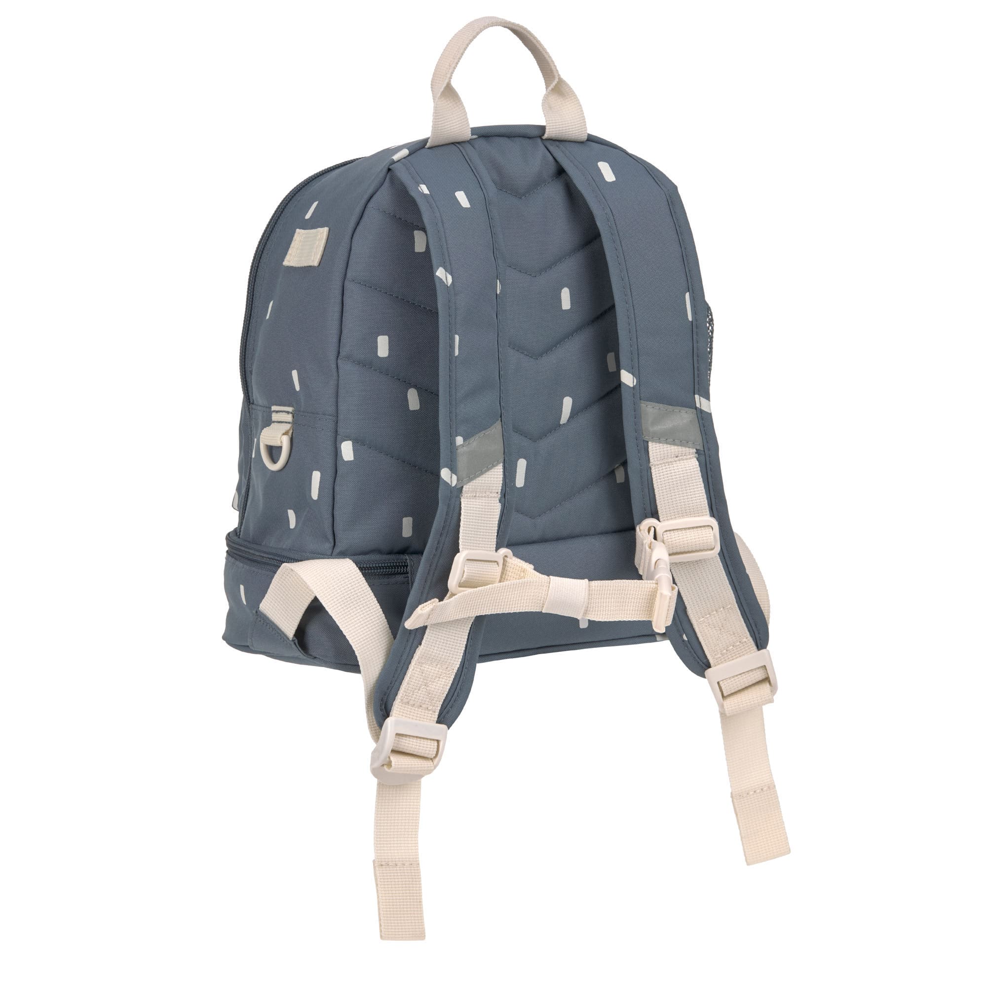 Lässig "Kindergartenrucksack Mini - Happy Prints" Dunkelblau