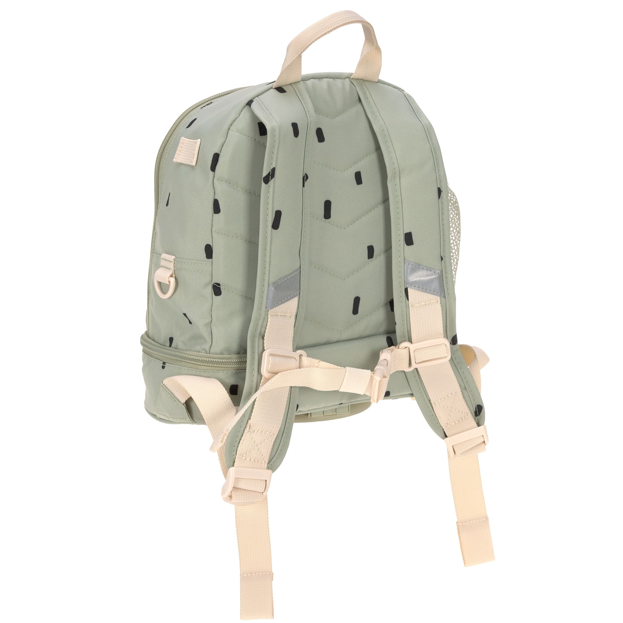 Lässig "Kindergartenrucksack Mini - Happy Prints" Oliv