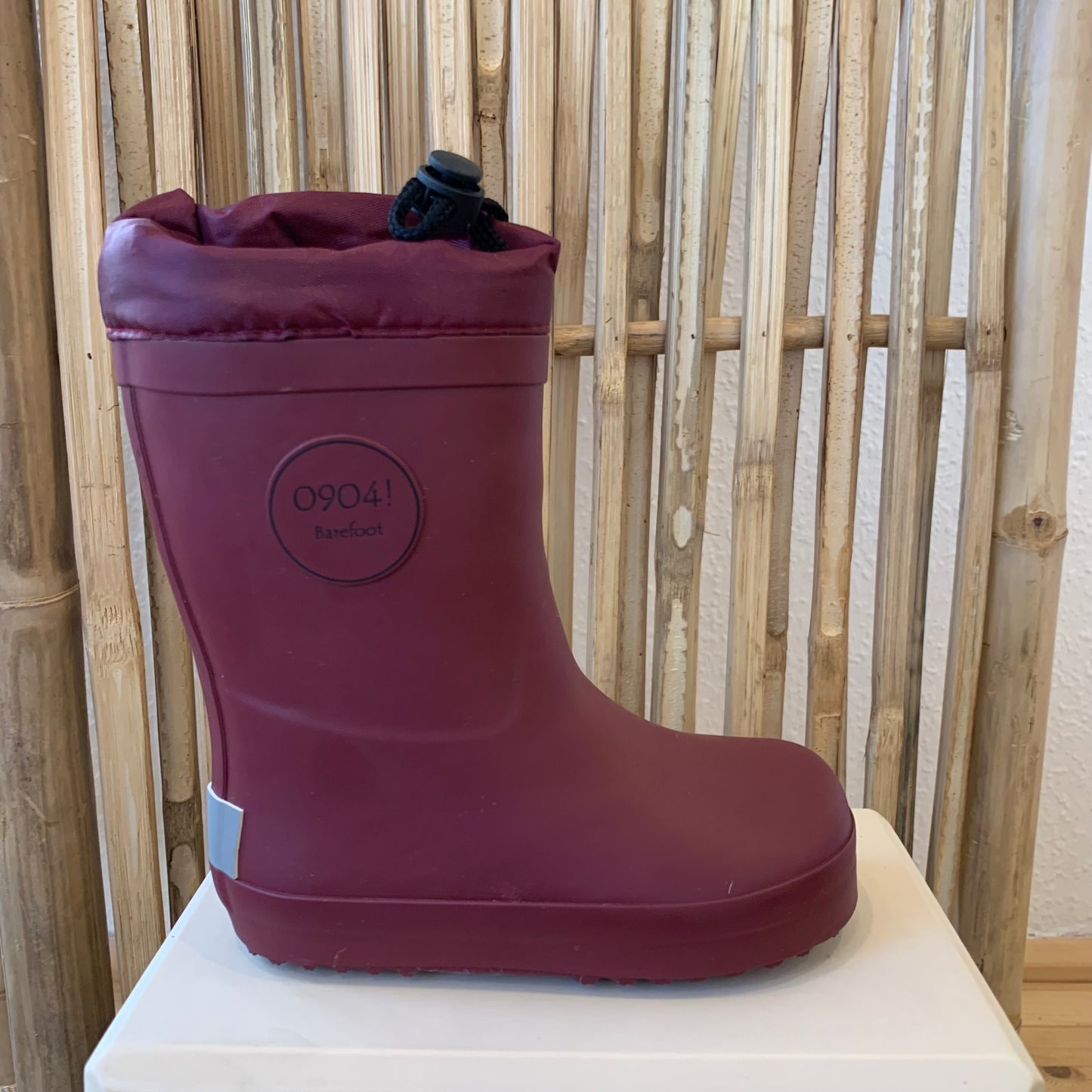 0904 "Gummistiefel Winter" Bordeux