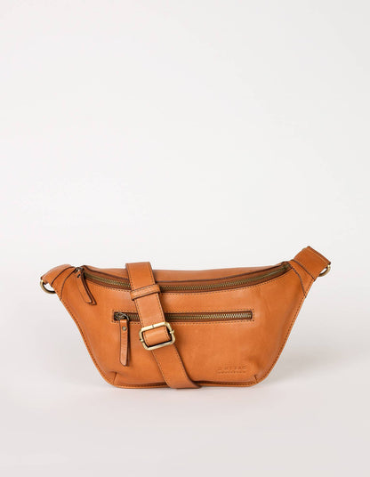 O MY BAG - Ledertasche Drew Gürteltasche - Wild Oak Soft Grain (zwei Riemen)