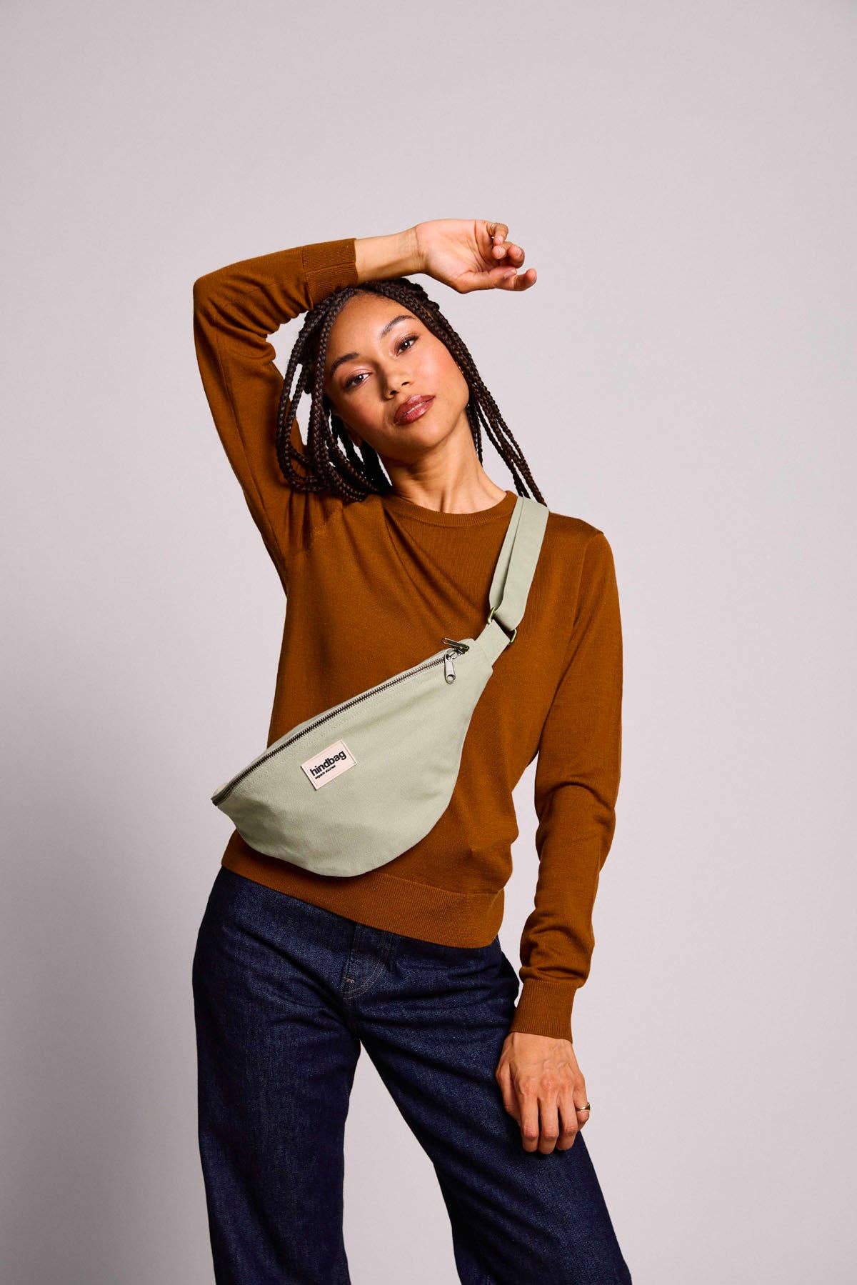 Sasha Gürteltasche Grün Tonerde