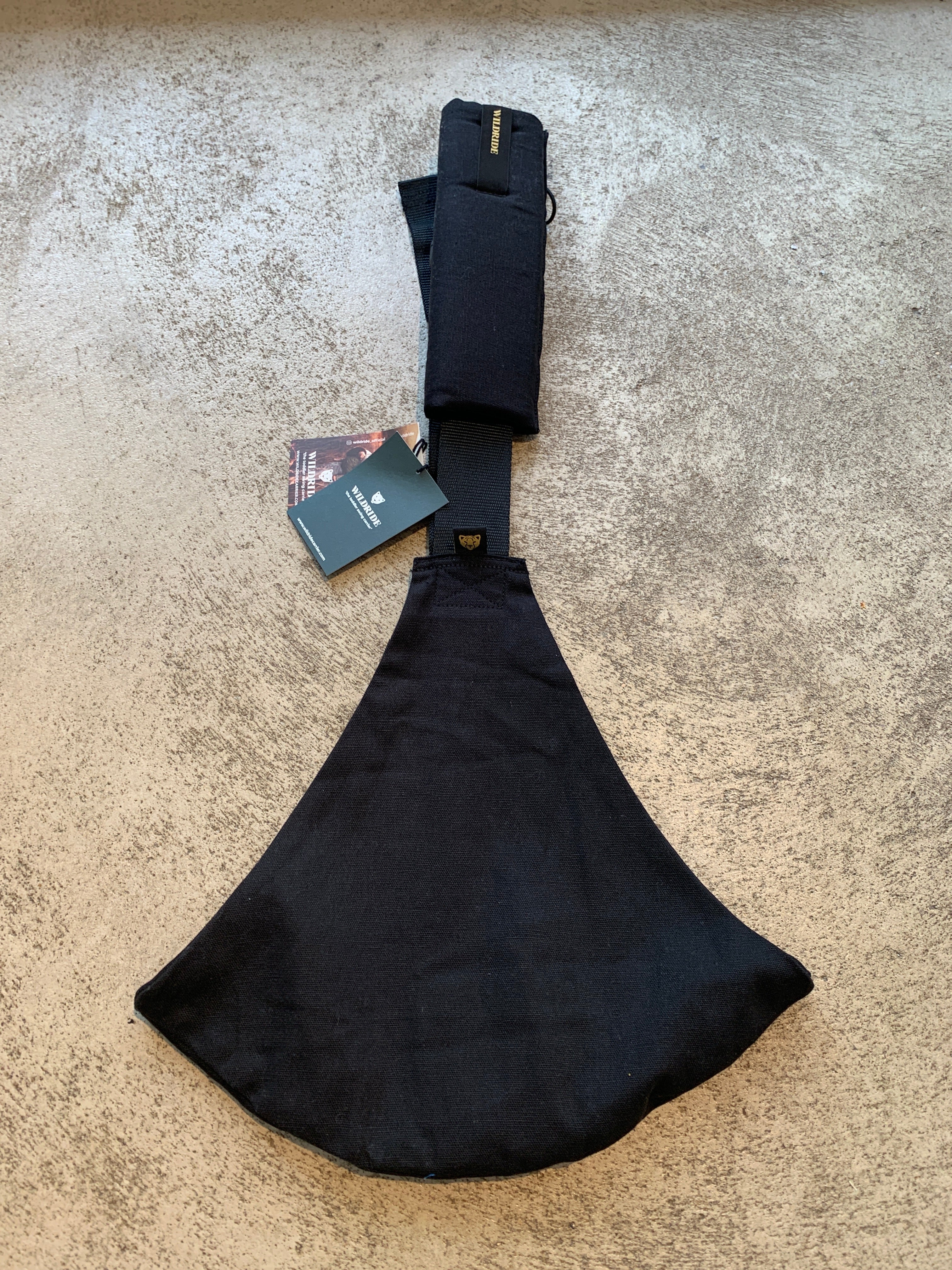 Wildride "Toddler Carrier" Black Linen