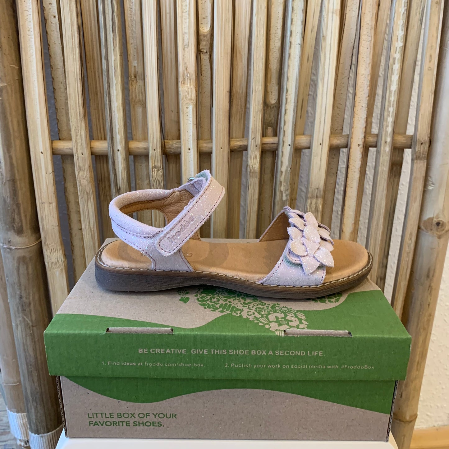 Froddo Sandale "Lore Flowers" Pink Plus