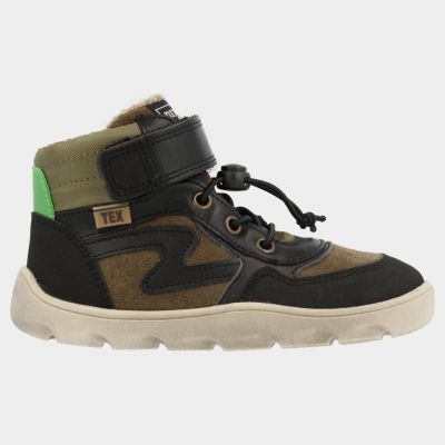 Develab "Barefoot Sft Sneaker Elastic+Velcro WR" Green