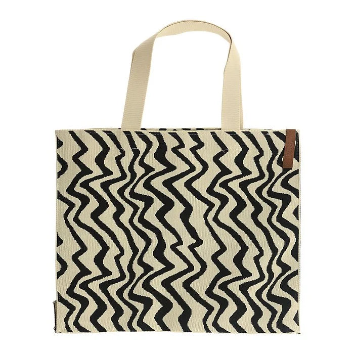Lot83 Tasche "Lara" Beige/Schwarz