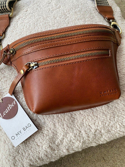 O MY BAG Beck's Bum Bag Cognac Stromboli Leather