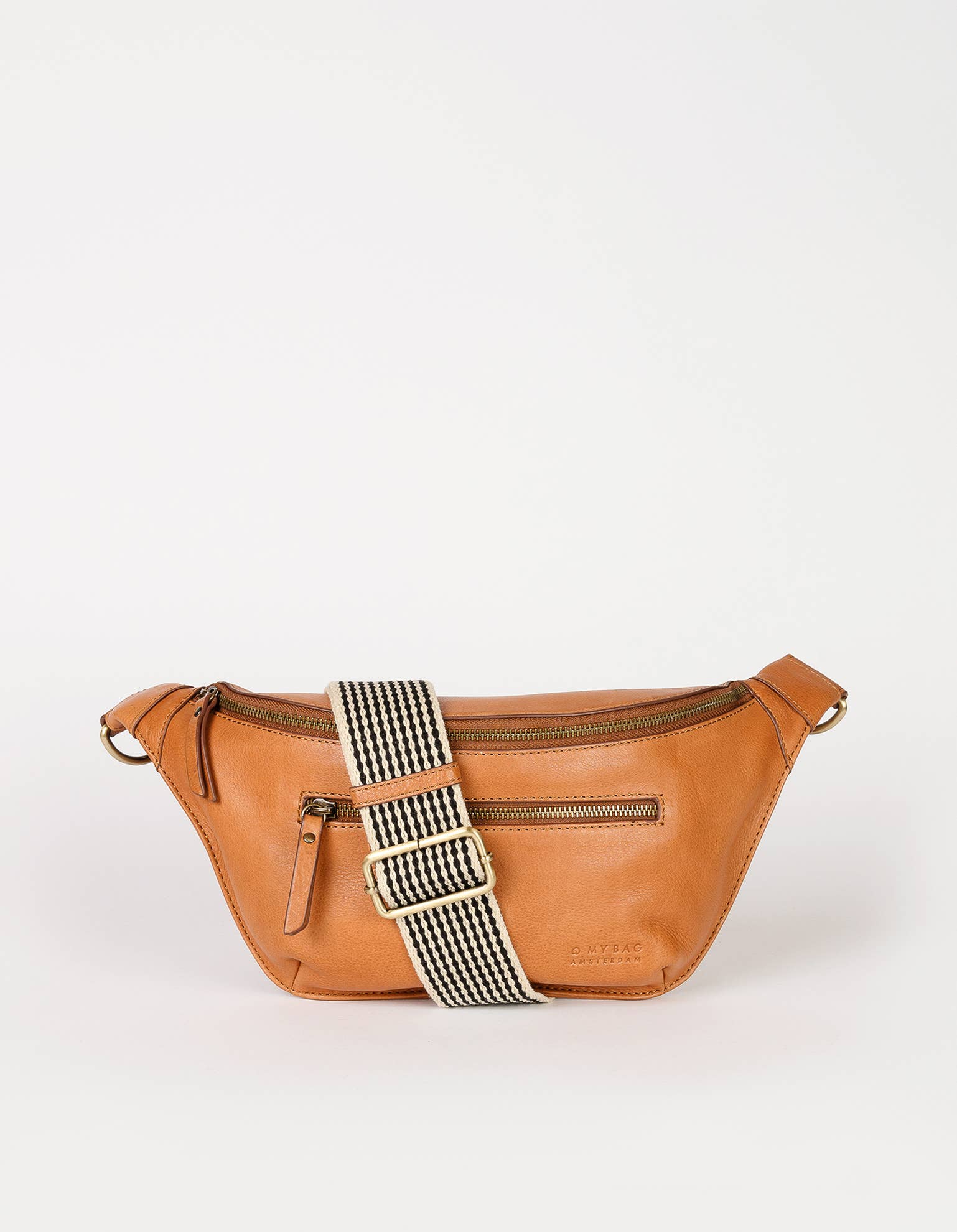 O MY BAG - Ledertasche Drew Gürteltasche - Wild Oak Soft Grain (zwei Riemen)