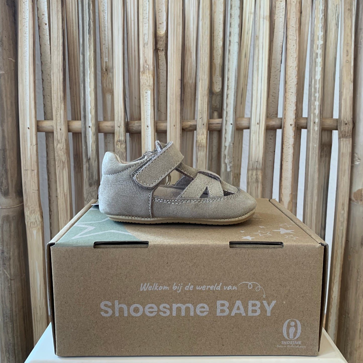 Shoeseme "Lauflerner Sandale" Taupe