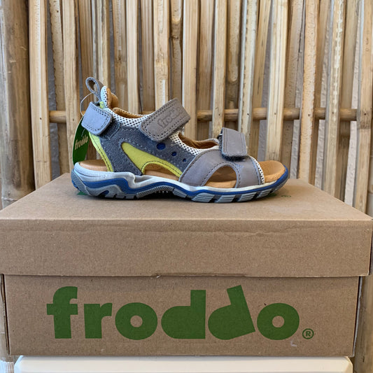 Froddo Sandale "Karlo 3V" Light Grey / Yellow