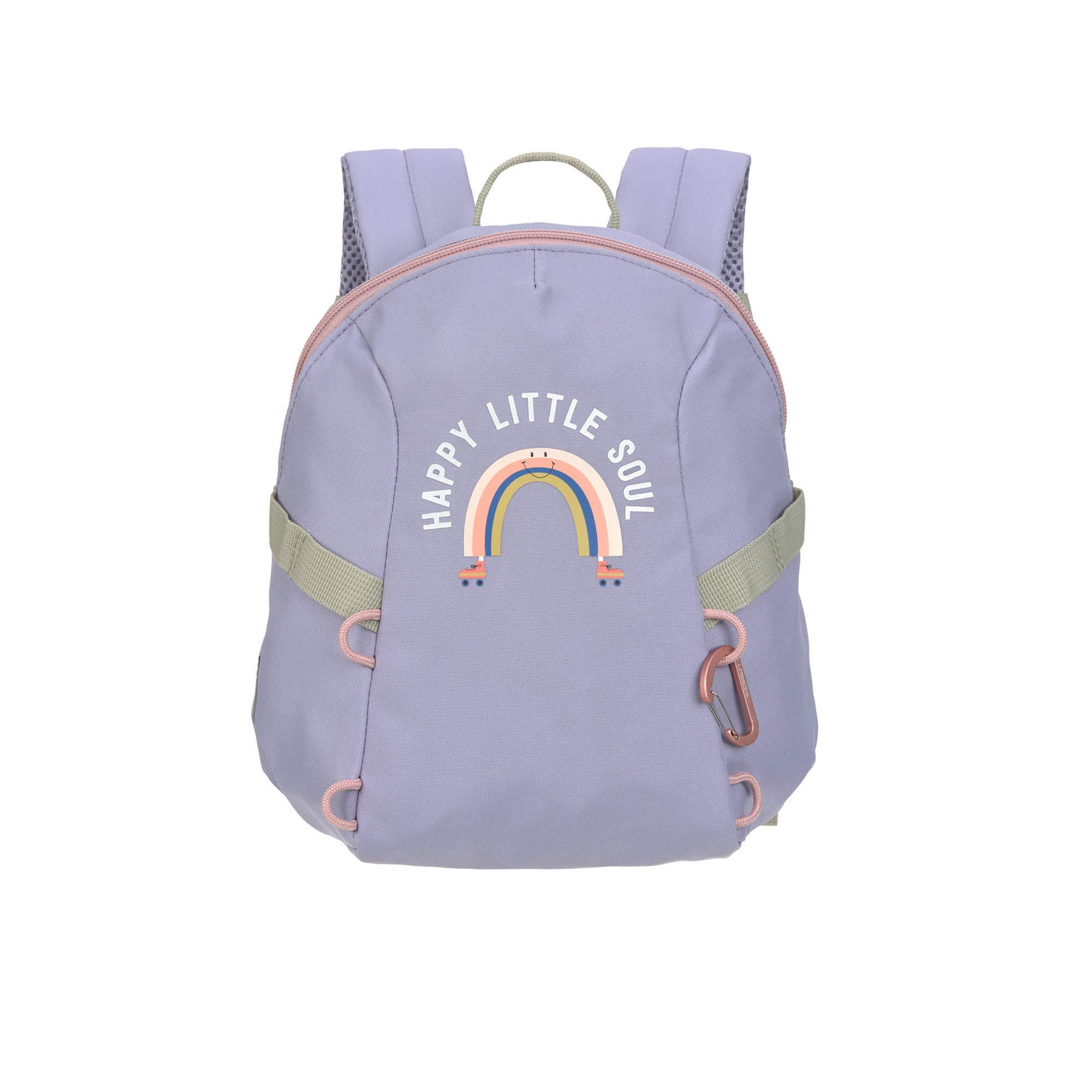 Lässig "Kindergartenrucksack Tiny Outdoor Regenbogen" Lila