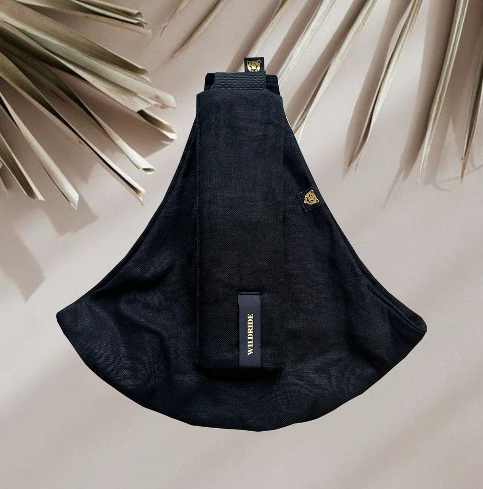 Wildride "Toddler Carrier" Black Linen